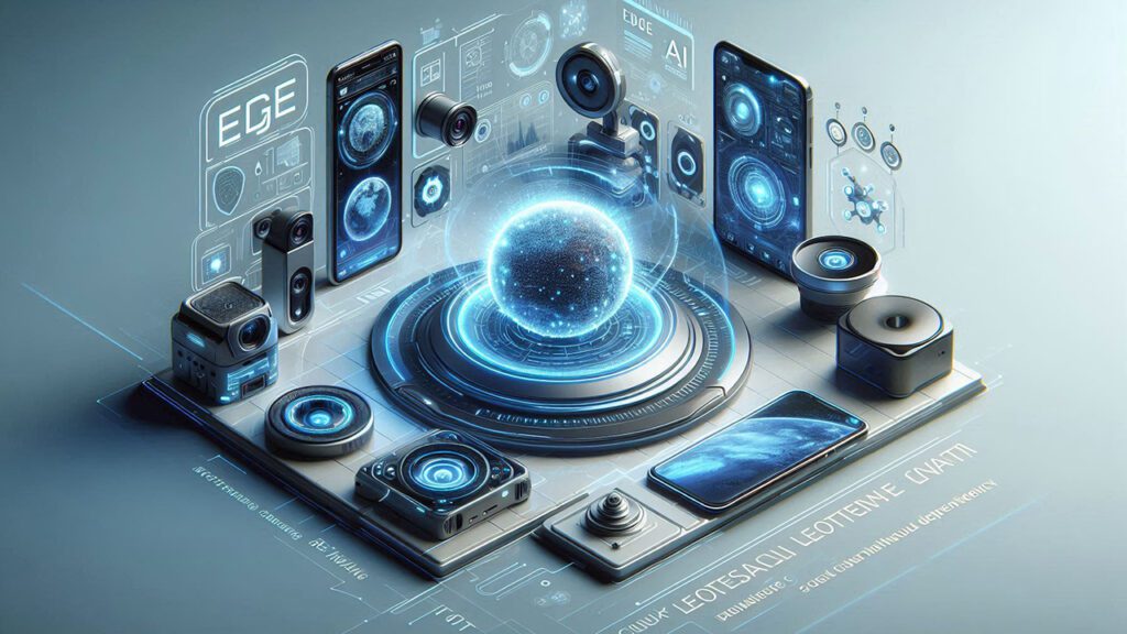 Edge AI technology processing data on local devices